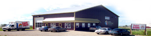 Wiebe Paints, 48 Industrial Rd., Steinbach, MB