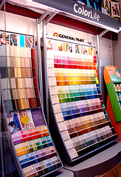 We offer a full line of paints by General Paints